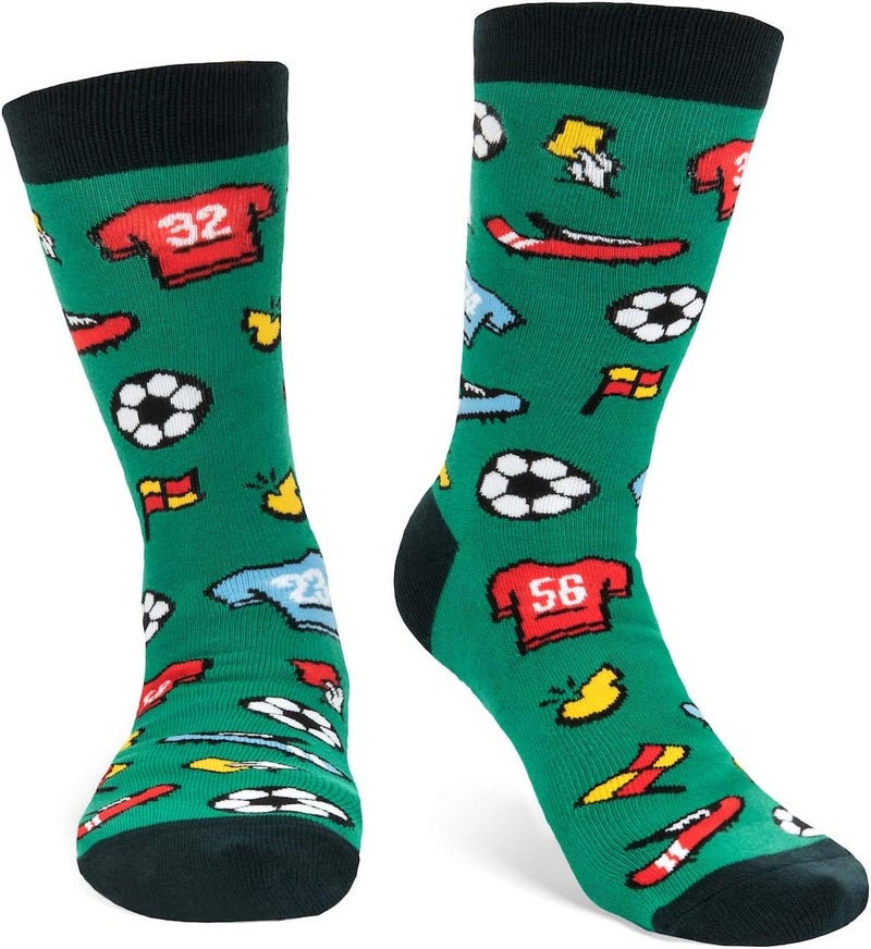 Lavley Funny Socks for Sports Fans and Players - Cool Novelty Gifts for Men, Women, & Teens - Image 4